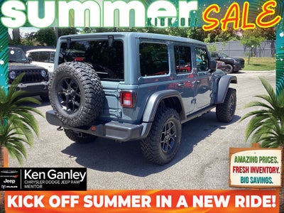 2026 Jeep Wrangler WRANGLER 4-DOOR WILLYS