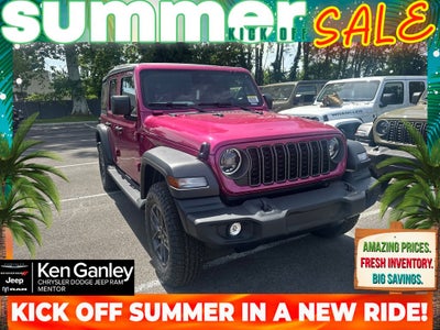 2026 Jeep Wrangler WRANGLER 4-DOOR SPORT S