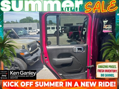 2026 Jeep Wrangler WRANGLER 4-DOOR SPORT S