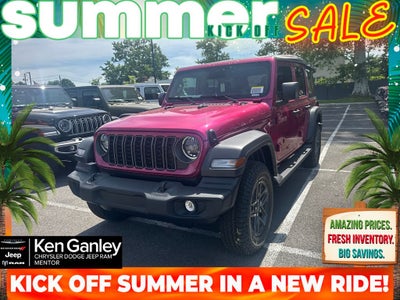2026 Jeep Wrangler WRANGLER 4-DOOR SPORT S