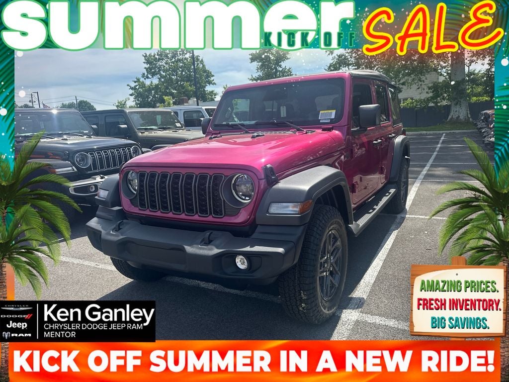 2026 Jeep Wrangler WRANGLER 4-DOOR SPORT S
