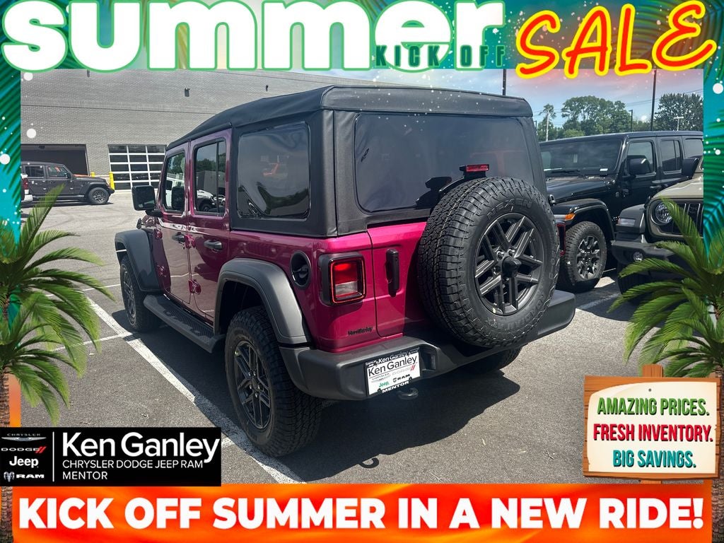 2026 Jeep Wrangler WRANGLER 4-DOOR SPORT S