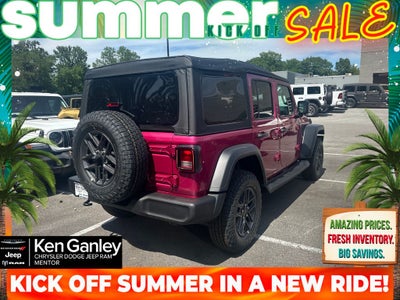 2026 Jeep Wrangler WRANGLER 4-DOOR SPORT S