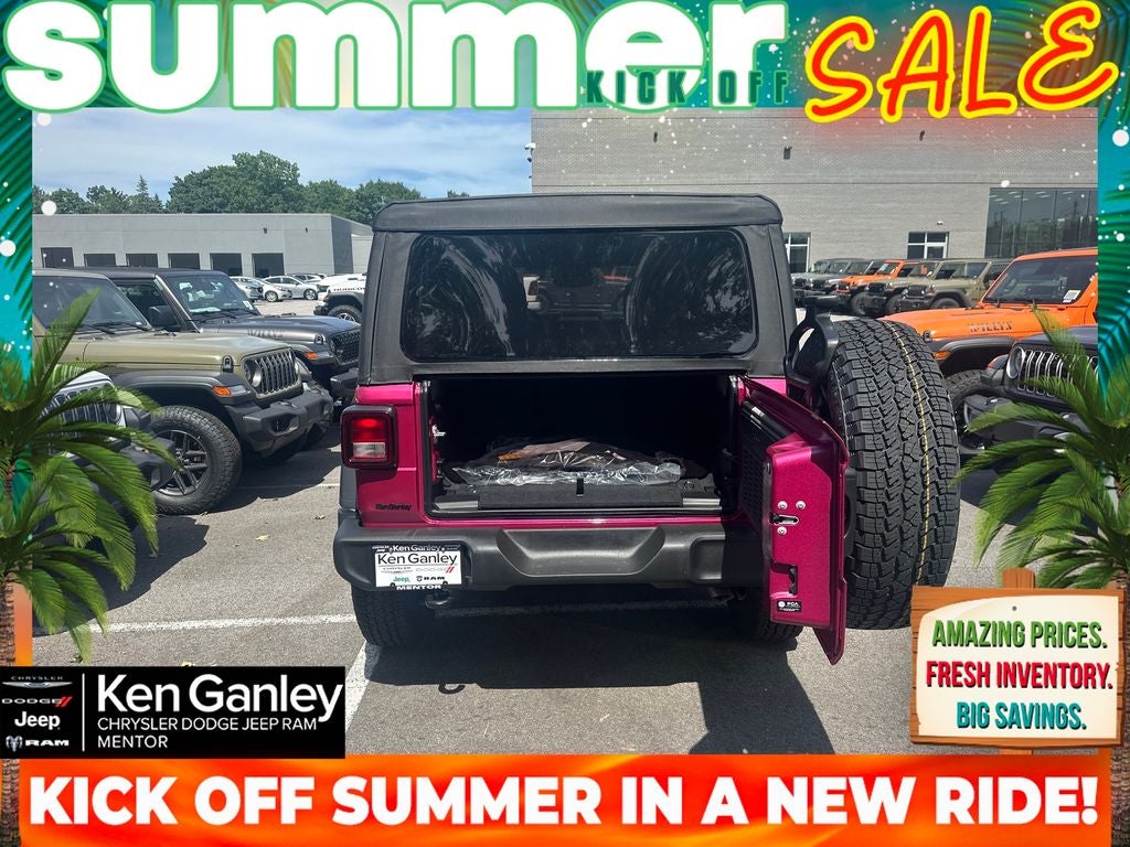 2026 Jeep Wrangler WRANGLER 4-DOOR SPORT S