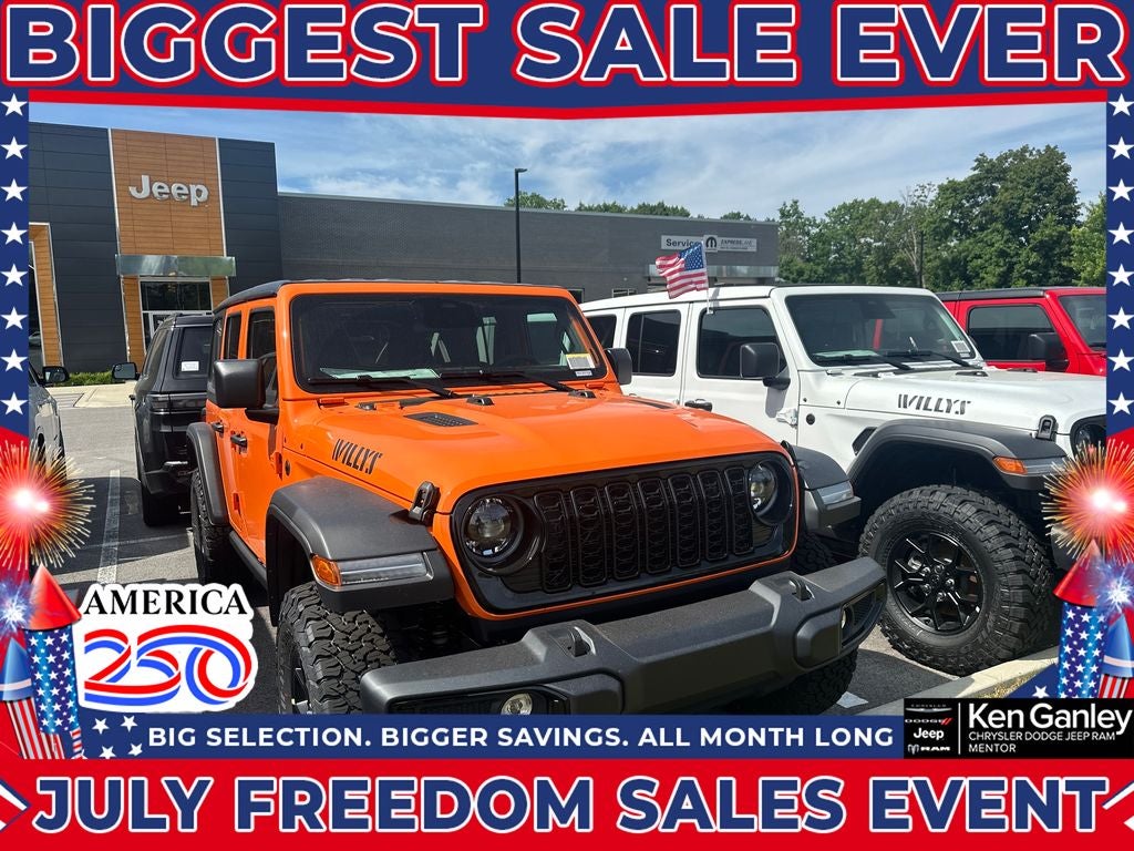 2026 Jeep Wrangler WRANGLER 4-DOOR WILLYS