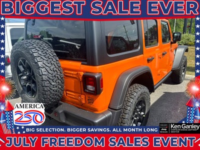 2026 Jeep Wrangler WRANGLER 4-DOOR WILLYS
