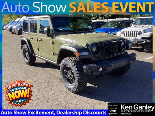 2026 Jeep Wrangler WRANGLER 4-DOOR WILLYS