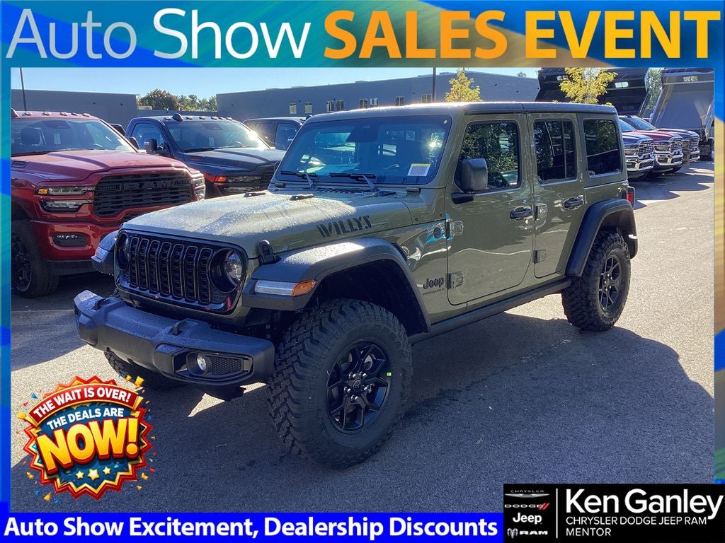 2026 Jeep Wrangler WRANGLER 4-DOOR WILLYS
