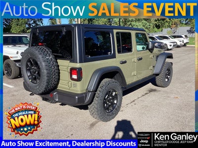 2026 Jeep Wrangler WRANGLER 4-DOOR WILLYS