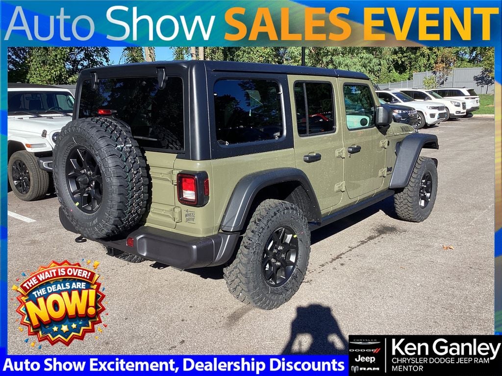2026 Jeep Wrangler WRANGLER 4-DOOR WILLYS