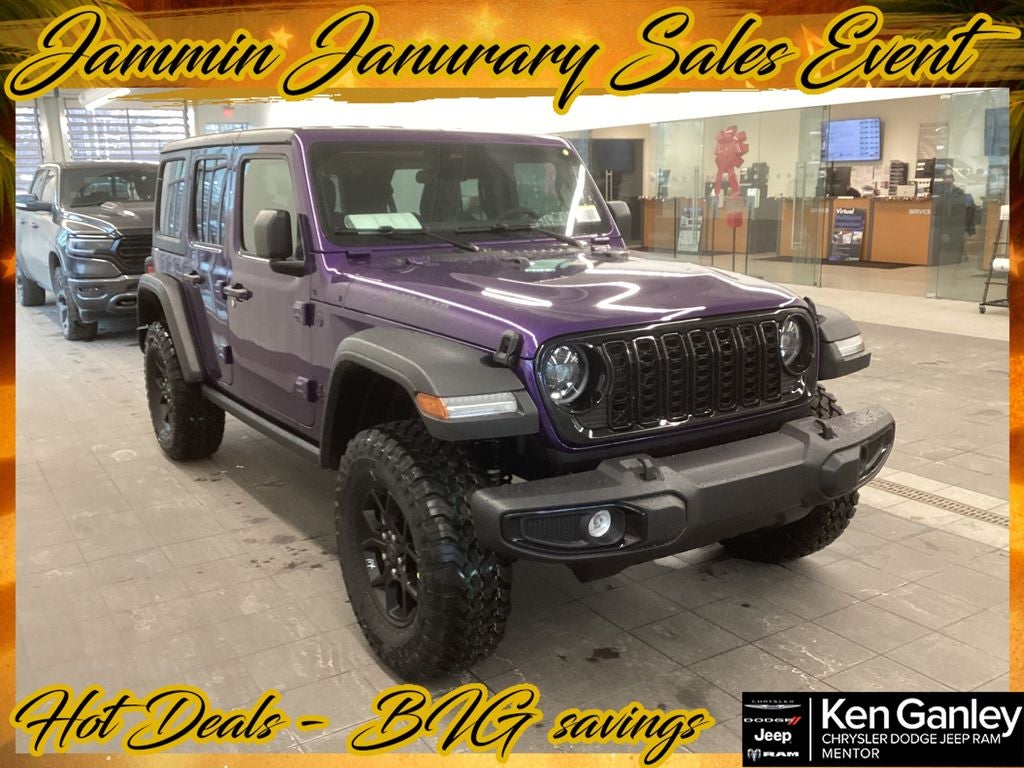 2026 Jeep Wrangler WRANGLER 4-DOOR WILLYS