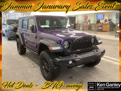2026 Jeep Wrangler WRANGLER 4-DOOR WILLYS