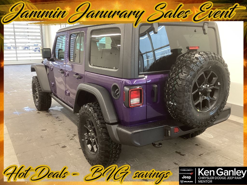 2026 Jeep Wrangler WRANGLER 4-DOOR WILLYS