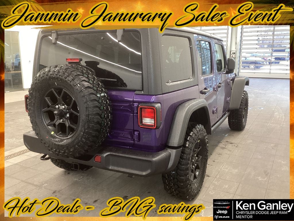 2026 Jeep Wrangler WRANGLER 4-DOOR WILLYS