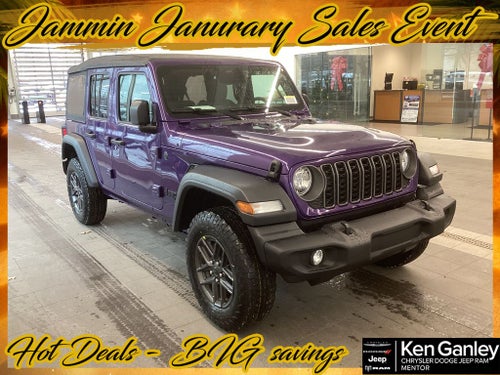 2026 Jeep Wrangler WRANGLER 4-DOOR SPORT S