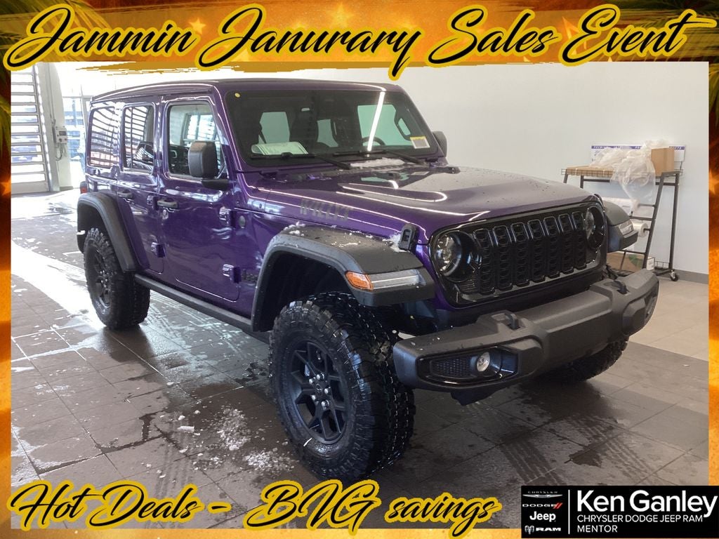 2026 Jeep Wrangler WRANGLER 4-DOOR SPORT S