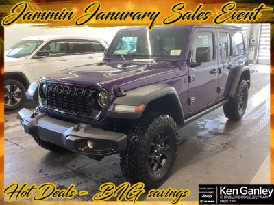 2026 Jeep Wrangler WRANGLER 4-DOOR SPORT S