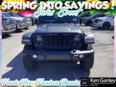 2026 Jeep Wrangler WRANGLER 4-DOOR WILLYS