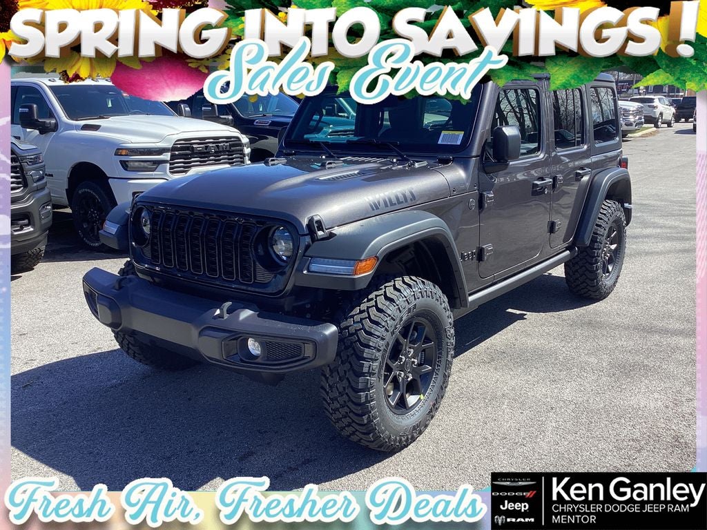 2026 Jeep Wrangler WRANGLER 4-DOOR WILLYS