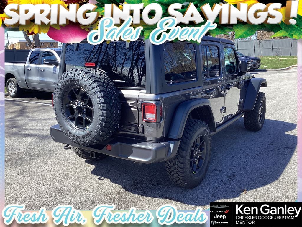 2026 Jeep Wrangler WRANGLER 4-DOOR WILLYS