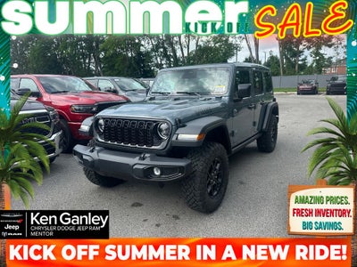 2026 Jeep Wrangler WRANGLER 4-DOOR WILLYS