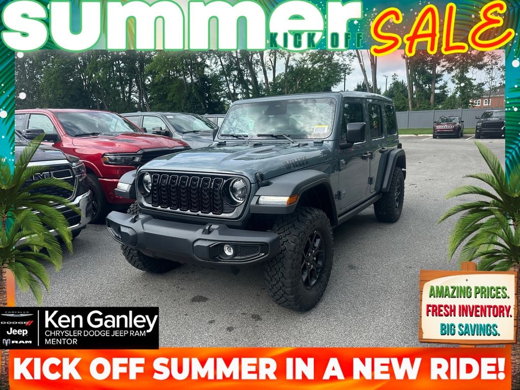 2026 Jeep Wrangler WRANGLER 4-DOOR WILLYS