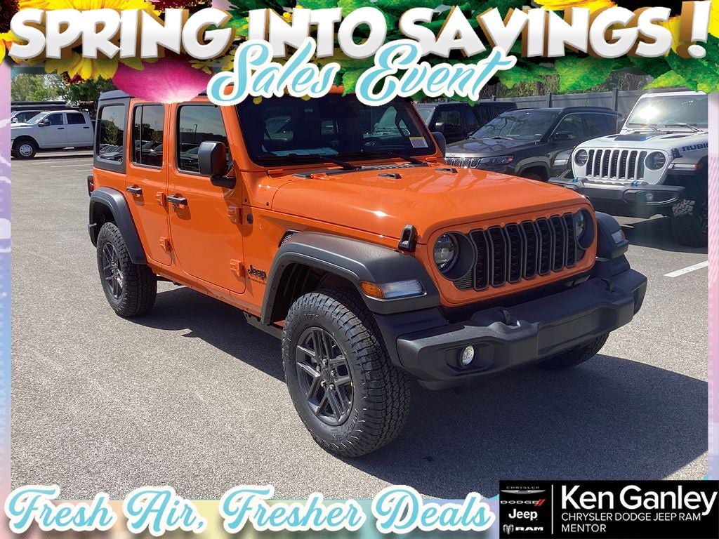 2026 Jeep Wrangler WRANGLER 4-DOOR SPORT S