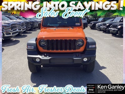 2026 Jeep Wrangler WRANGLER 4-DOOR SPORT S