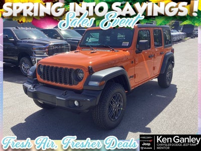 2026 Jeep Wrangler WRANGLER 4-DOOR SPORT S