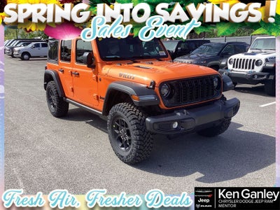 2026 Jeep Wrangler WRANGLER 4-DOOR WILLYS