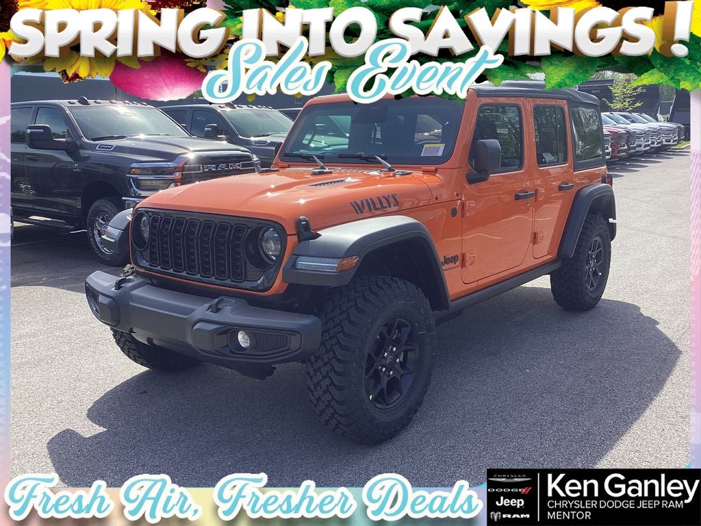 2026 Jeep Wrangler WRANGLER 4-DOOR WILLYS