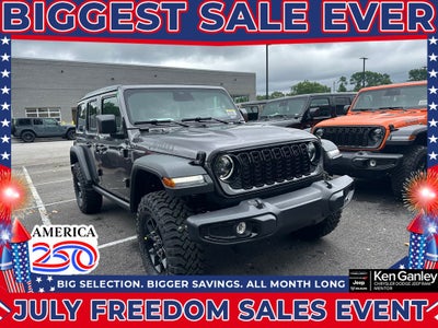 2026 Jeep Wrangler WRANGLER 4-DOOR WILLYS