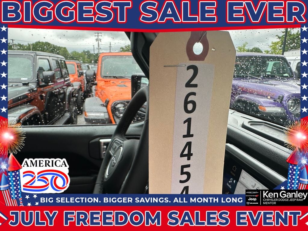 2026 Jeep Wrangler WRANGLER 4-DOOR WILLYS