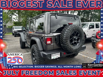 2026 Jeep Wrangler WRANGLER 4-DOOR WILLYS