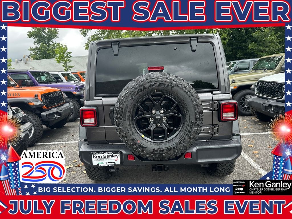 2026 Jeep Wrangler WRANGLER 4-DOOR WILLYS