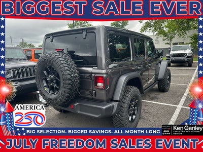 2026 Jeep Wrangler WRANGLER 4-DOOR WILLYS