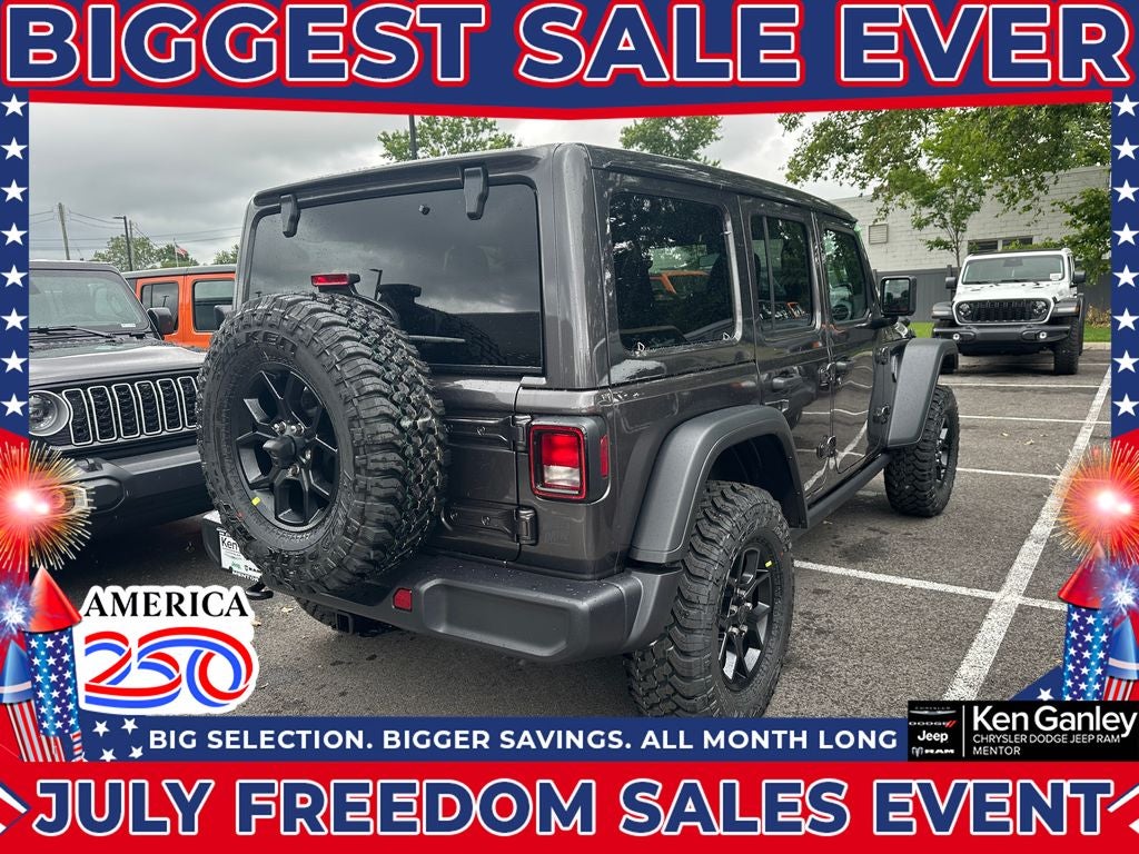 2026 Jeep Wrangler WRANGLER 4-DOOR WILLYS