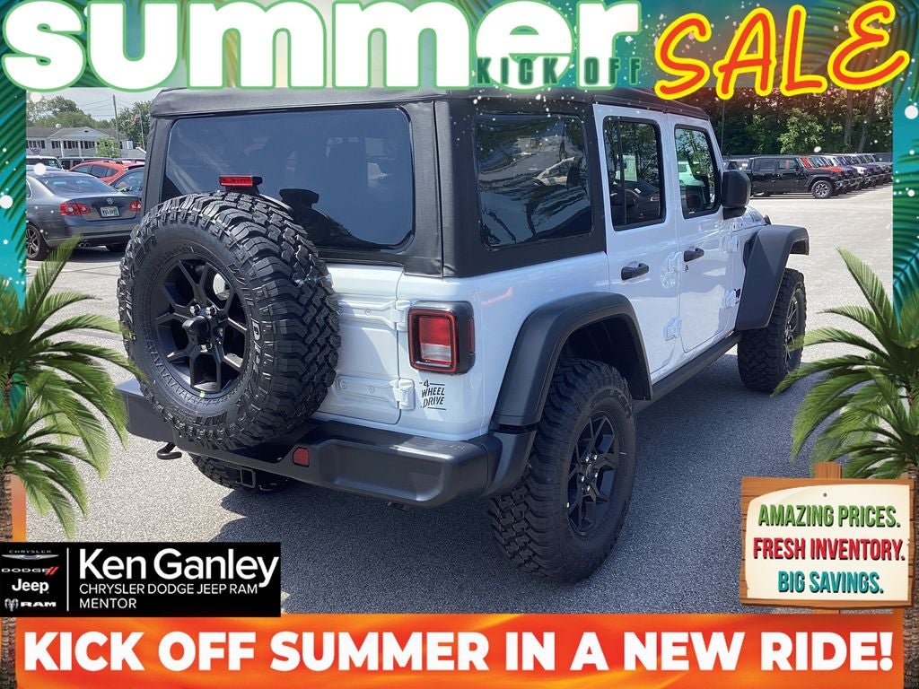 2026 Jeep Wrangler WRANGLER 4-DOOR WILLYS
