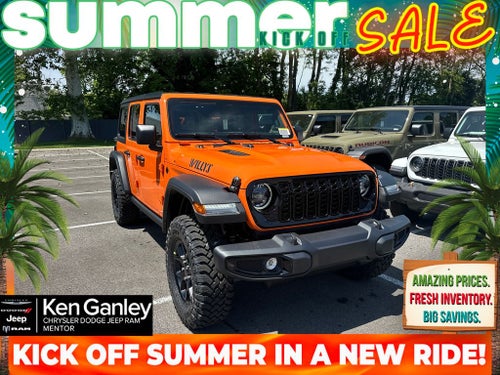 2026 Jeep Wrangler WRANGLER 4-DOOR WILLYS
