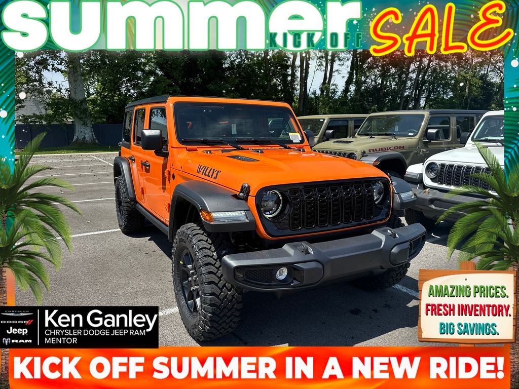 2026 Jeep Wrangler WRANGLER 4-DOOR WILLYS