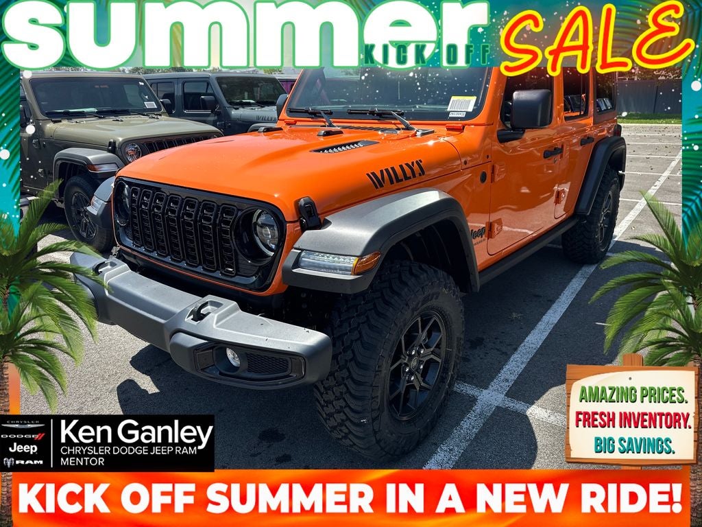 2026 Jeep Wrangler WRANGLER 4-DOOR WILLYS