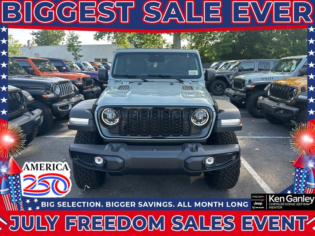 2026 Jeep Wrangler WRANGLER 4-DOOR WILLYS
