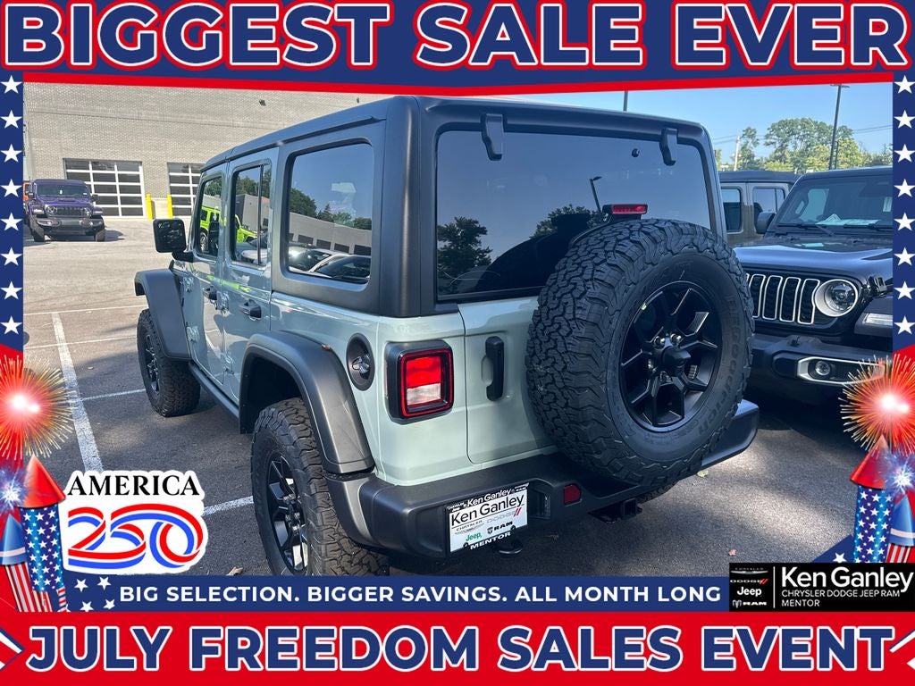 2026 Jeep Wrangler WRANGLER 4-DOOR WILLYS