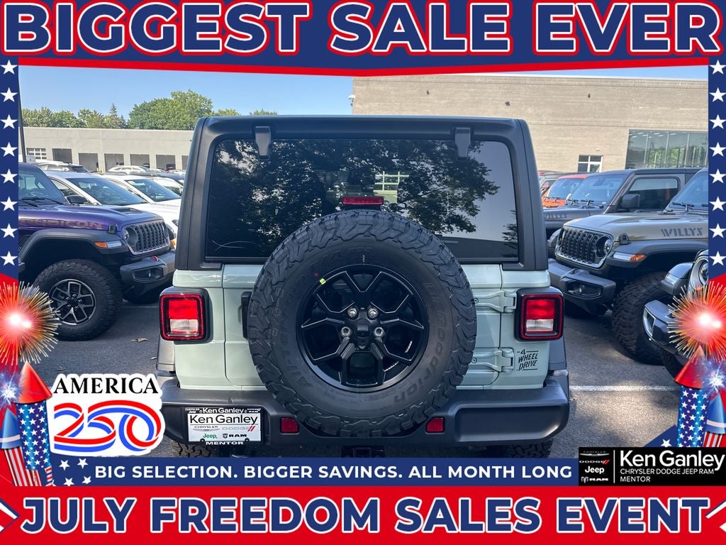 2026 Jeep Wrangler WRANGLER 4-DOOR WILLYS