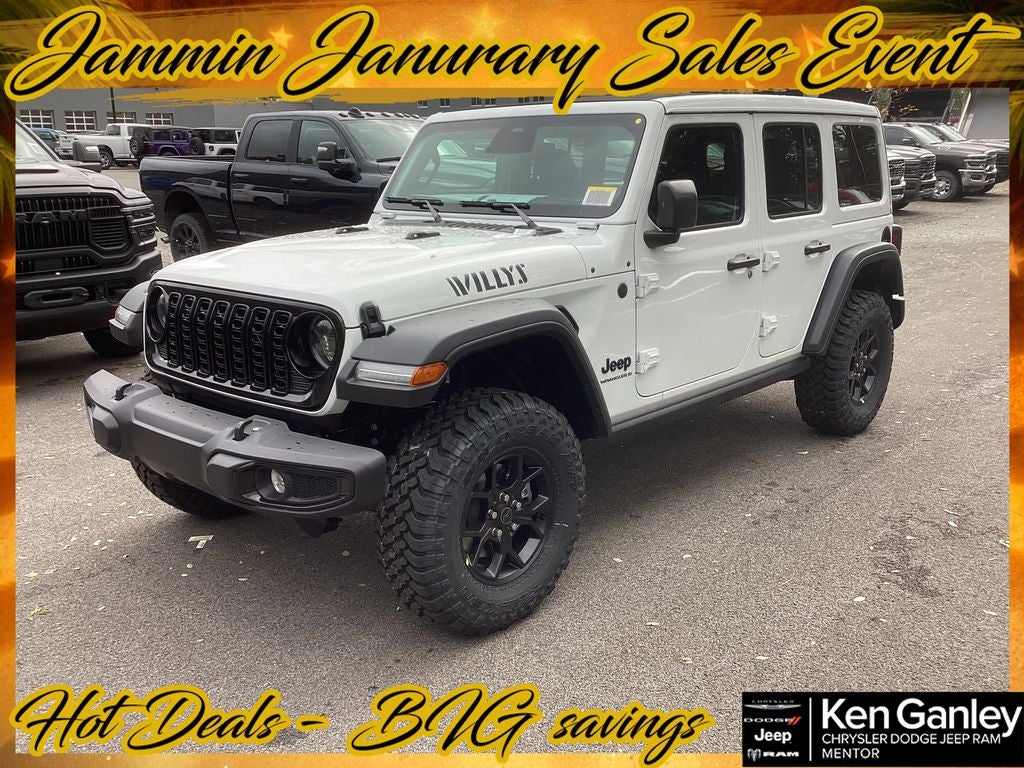 2026 Jeep Wrangler WRANGLER 4-DOOR WILLYS