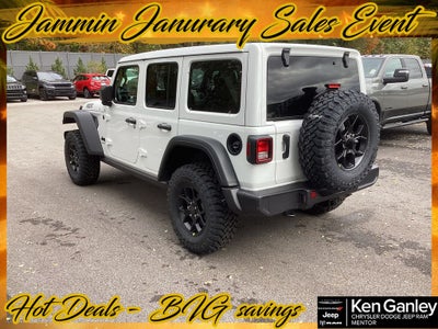 2026 Jeep Wrangler WRANGLER 4-DOOR WILLYS