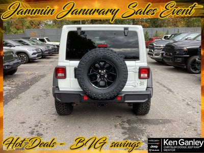 2026 Jeep Wrangler WRANGLER 4-DOOR WILLYS