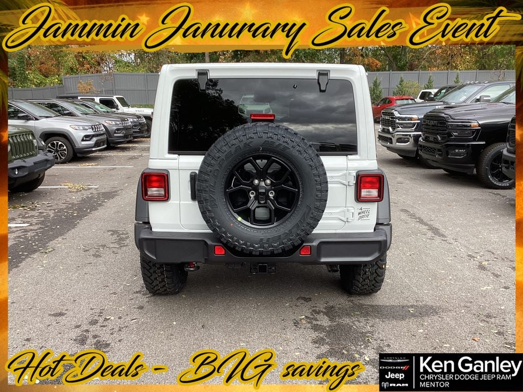 2026 Jeep Wrangler WRANGLER 4-DOOR WILLYS