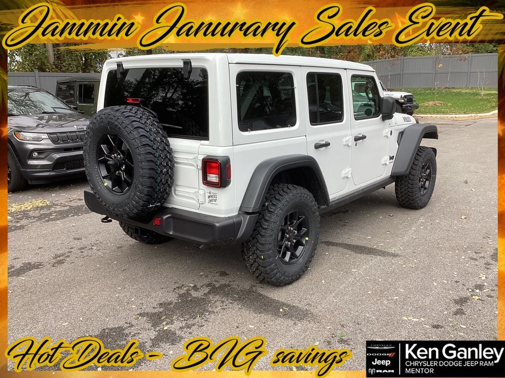 2026 Jeep Wrangler WRANGLER 4-DOOR WILLYS