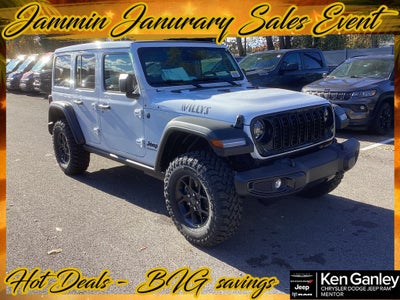 2026 Jeep Wrangler WRANGLER 4-DOOR WILLYS